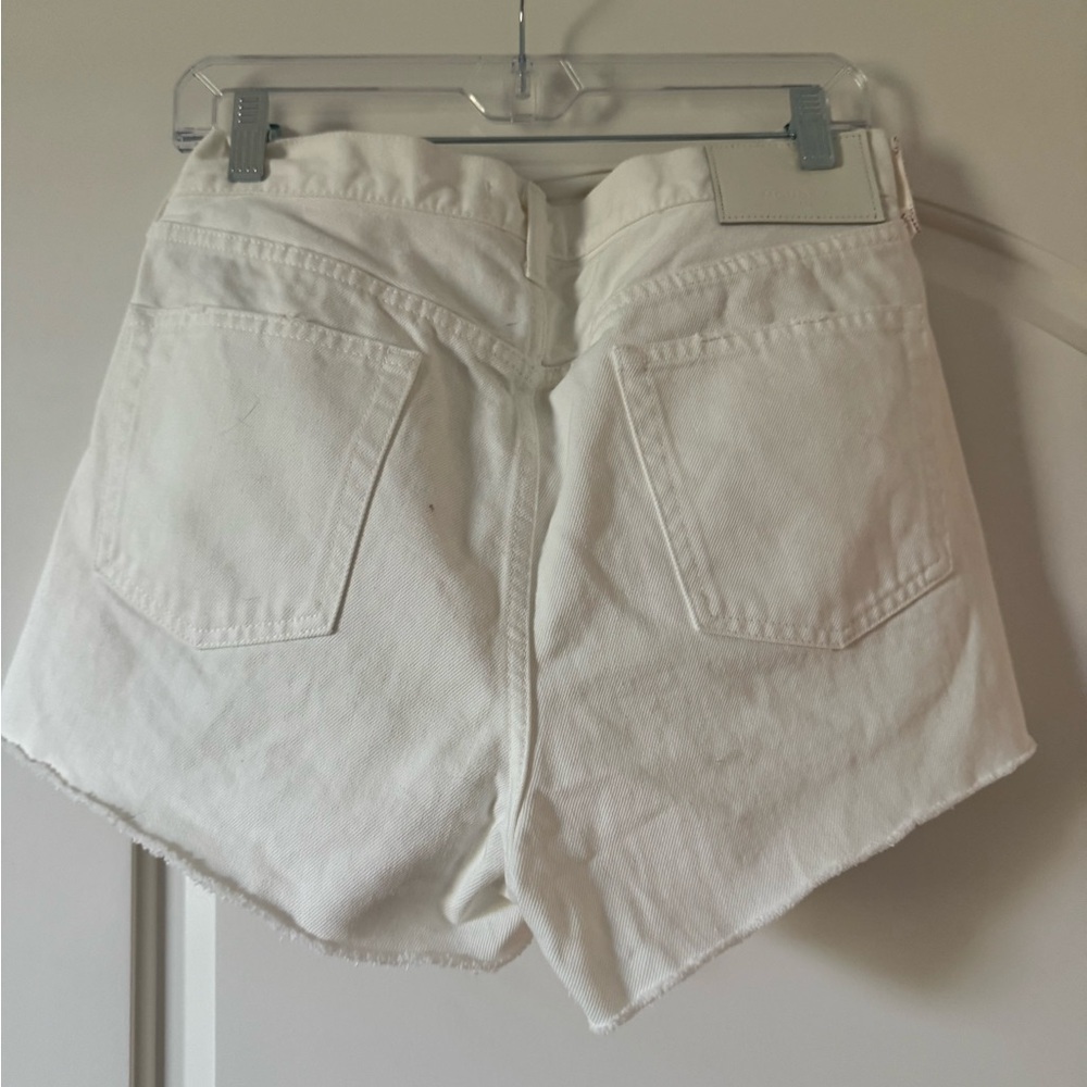 Moussy vintage white denim jean shorts. Size 27. - Picture 2 of 2